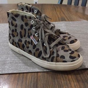 Superga ankle height shoes